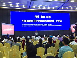 高新企業(yè)投融資路演廣東站圓滿舉行，科技中介服務(wù)賦能創(chuàng)新發(fā)展